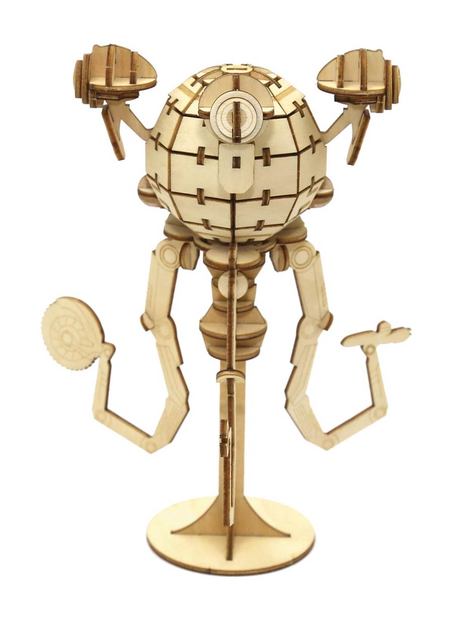 Fallout Incredibuilds Mr Handy 3D Wood Model