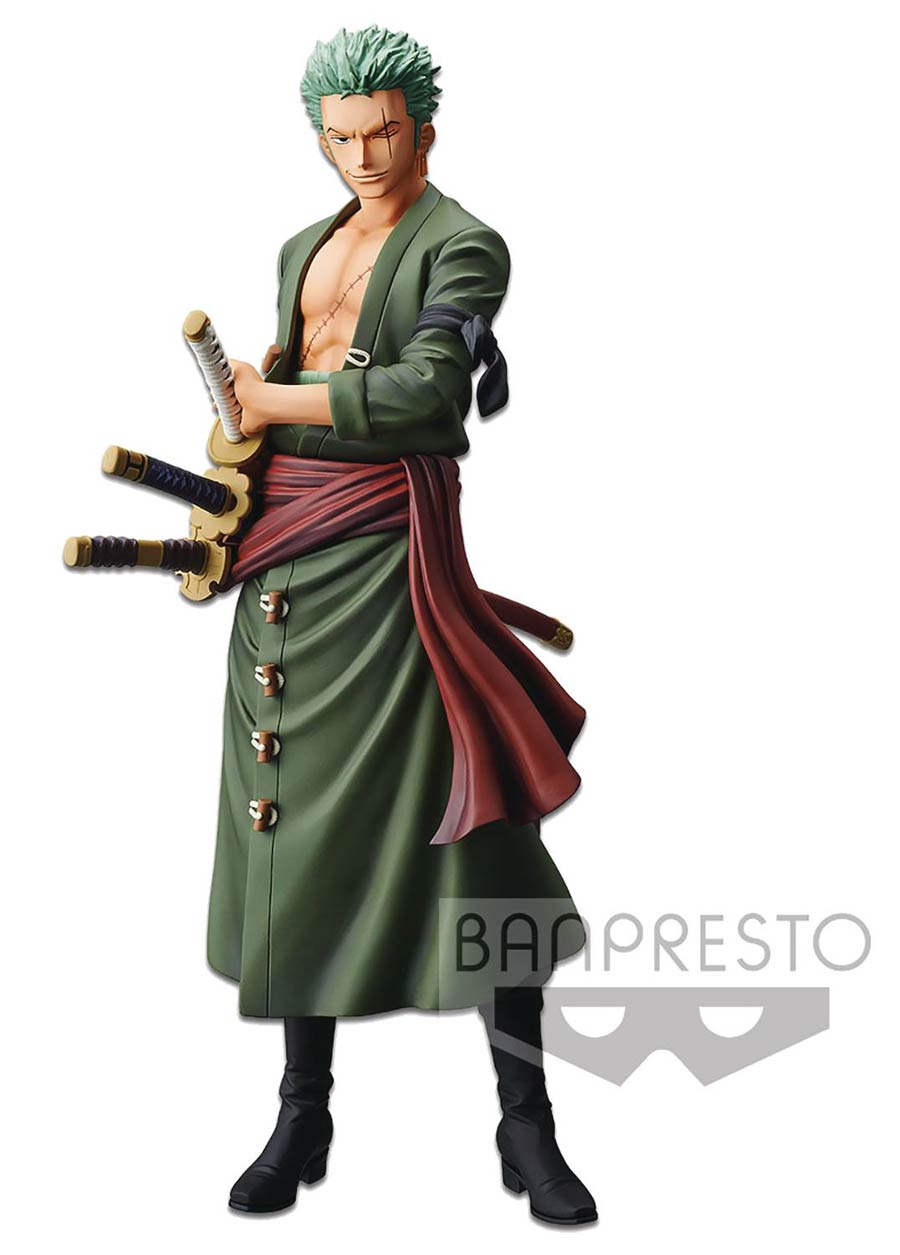 One Piece The Grandline Men Grandista Figure - Roronoa Zoro