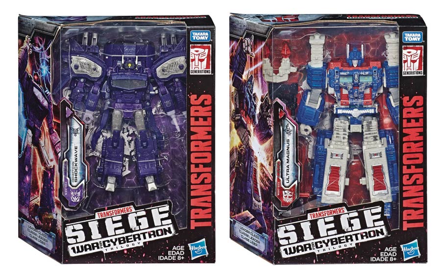 Transformers Generations War For Cybertron Leader Action Figure Assortment Case 201901