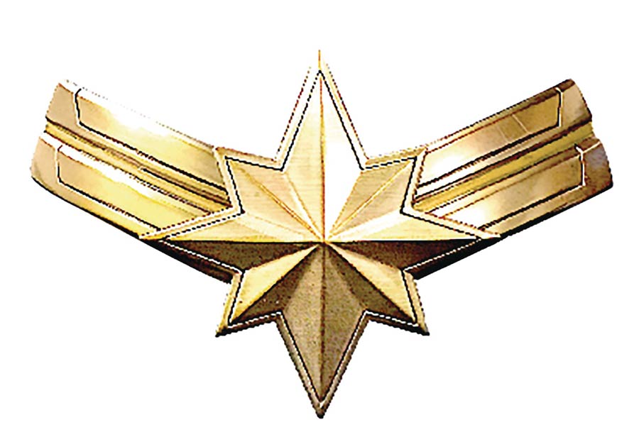 Captain Marvel Pewter Lapel Pin
