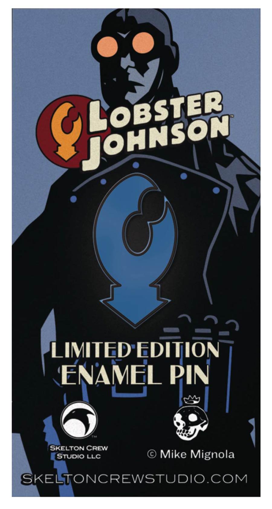 Hellboy Lobster Johnson Claw Symbol Enamel Pin