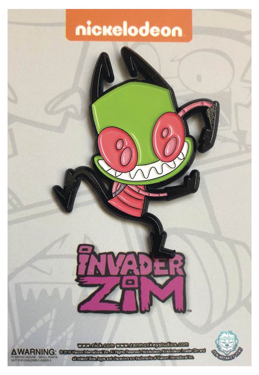 Invader Zim Pin - Dancing Zim