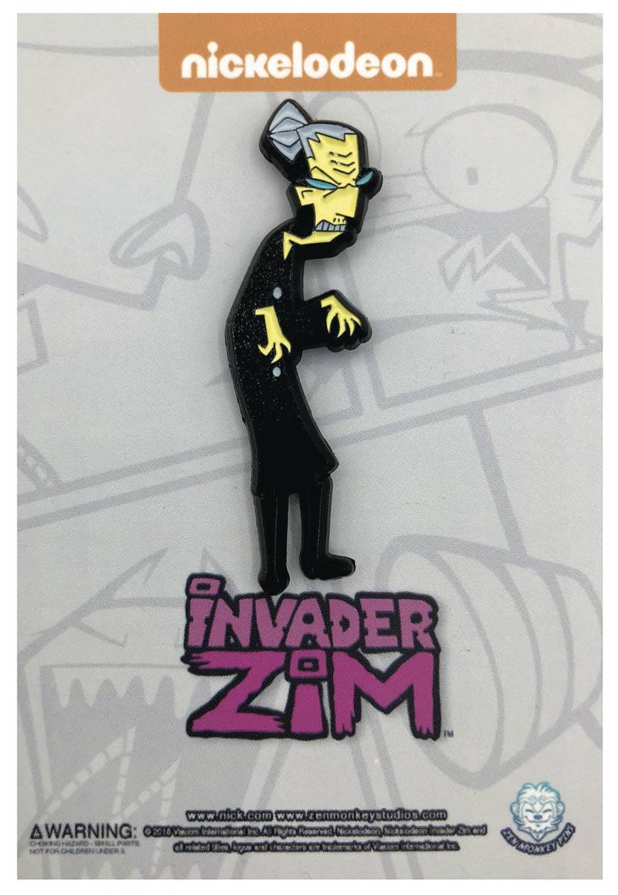 Invader Zim Pin - Ms Bitters