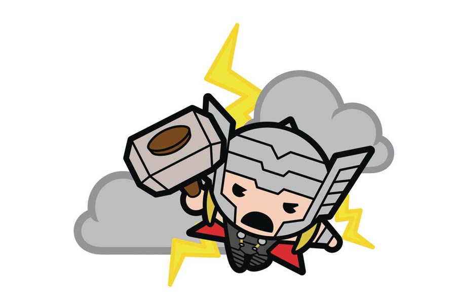 Marvel Kawaii Pin - Ultimate Thor