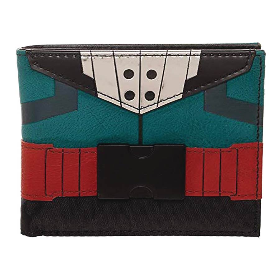 My Hero Academia Izuku Midoriya Suit Up Bi-Fold Wallet