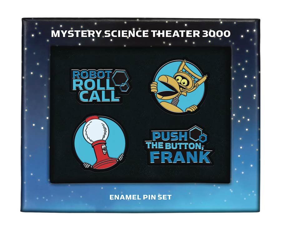 Mystery Science Theater 3000 Enamel Pin Set