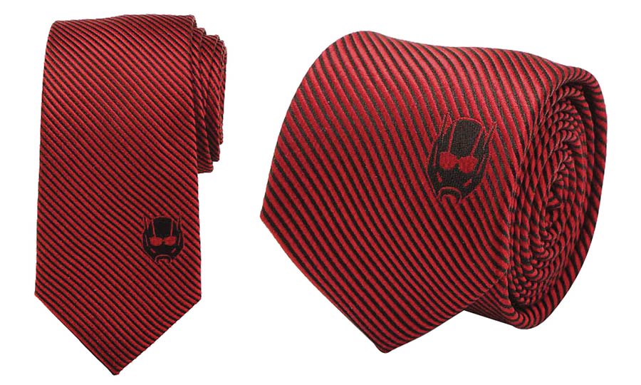 Marvel Heroes Ant-Man Red Textured Necktie