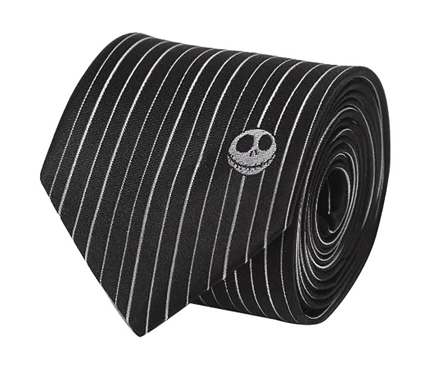 Nightmare Before Christmas Stripe Tie