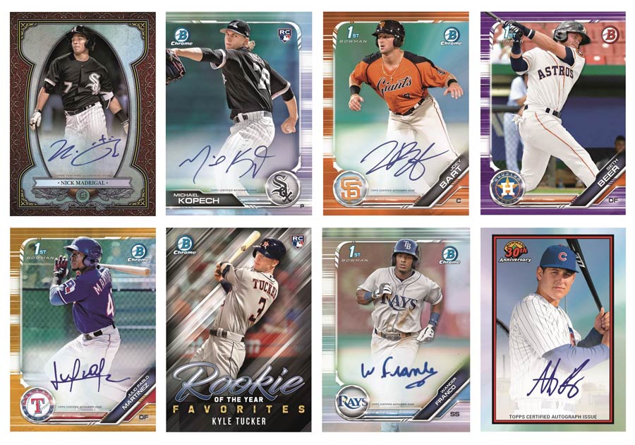Bowman 2019 Baseball Jumbo Trading Cards Box