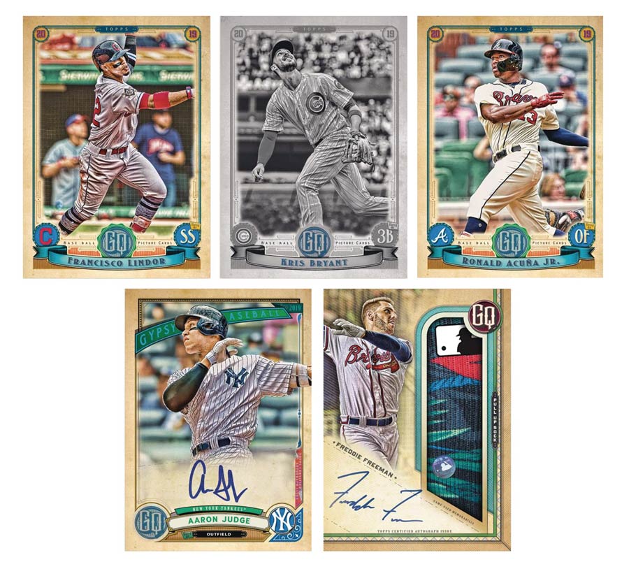 Topps 2019 Gypsy Queen Baseball Trading Cards Box
