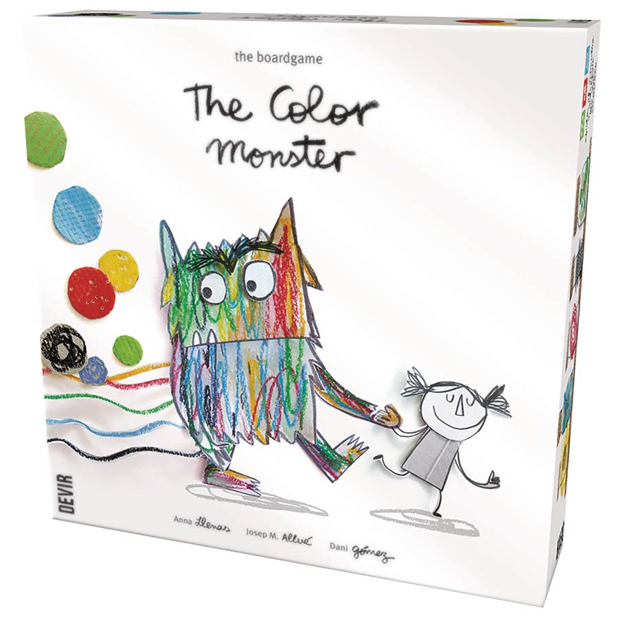 Color Monster Board Game