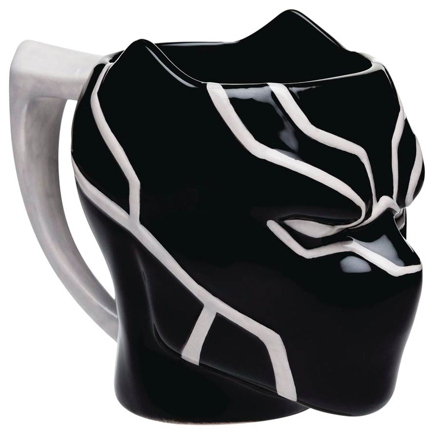 Black Panther Sculpted Mug