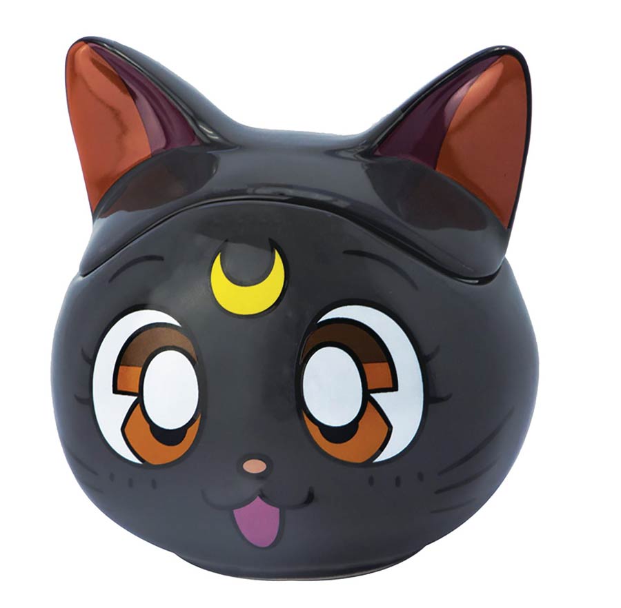 Sailor Moon Luna 3D Sculpted Mug With Lid