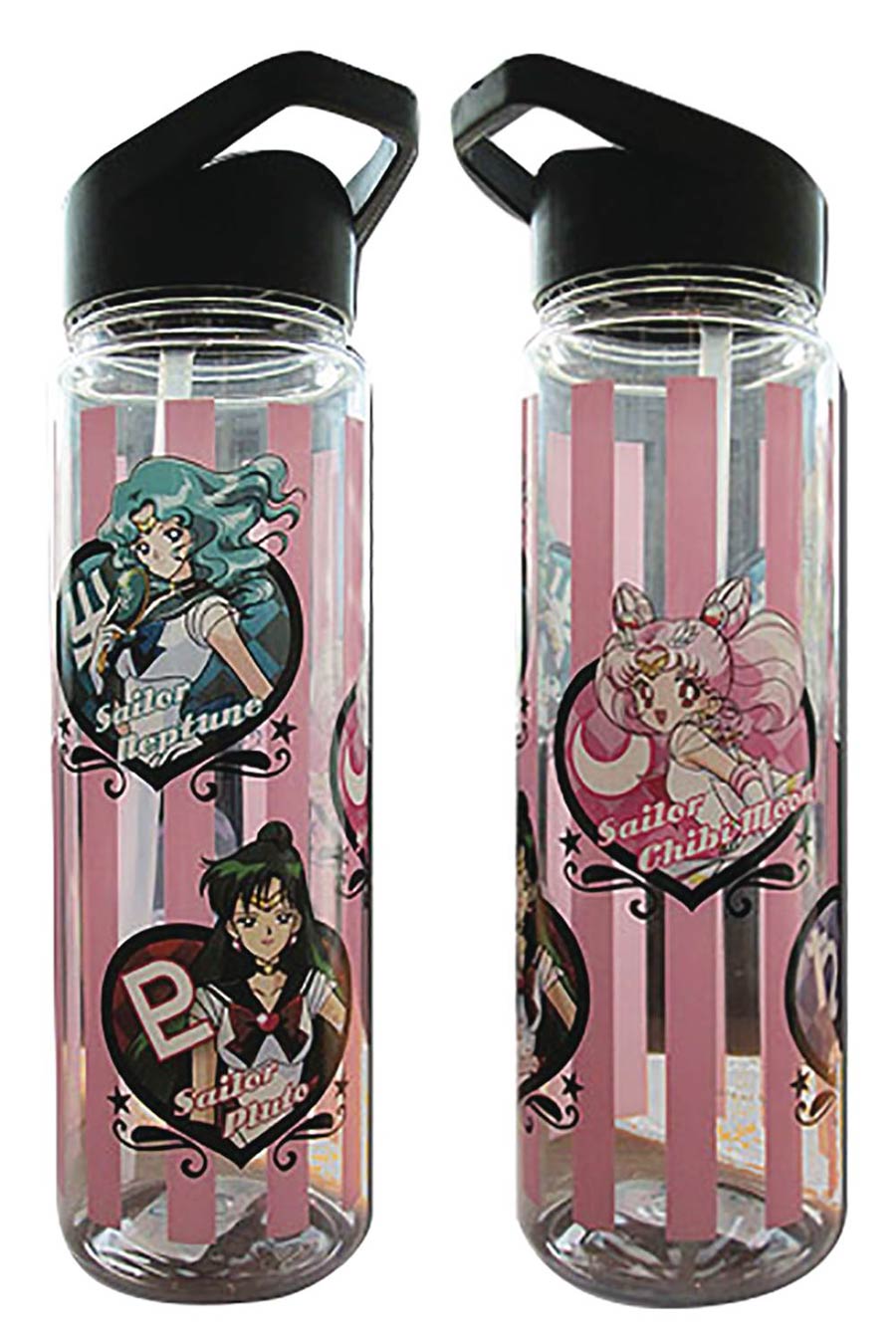 Sailor Moon 20-Ounce Water Bottle - StarS Outers And Chibi Moon