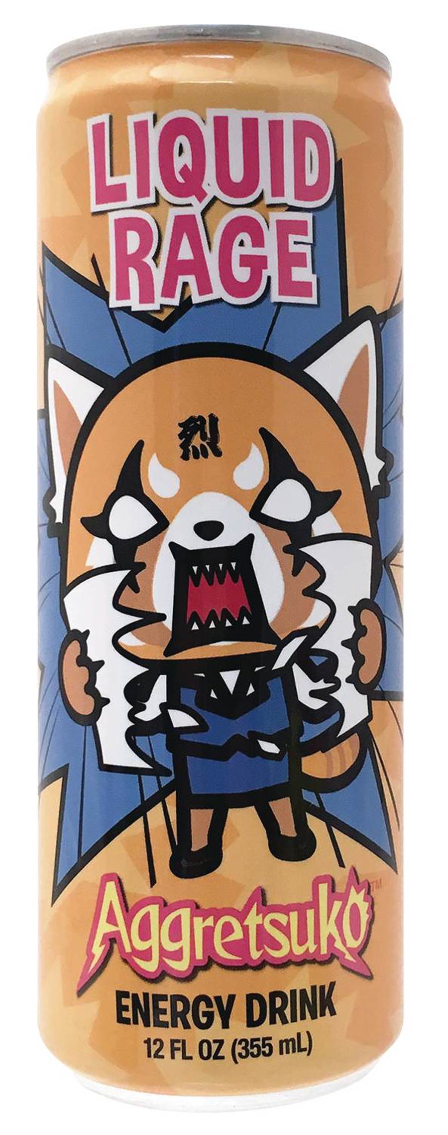 Aggretsuko Liquid Rage Energy Drink Case