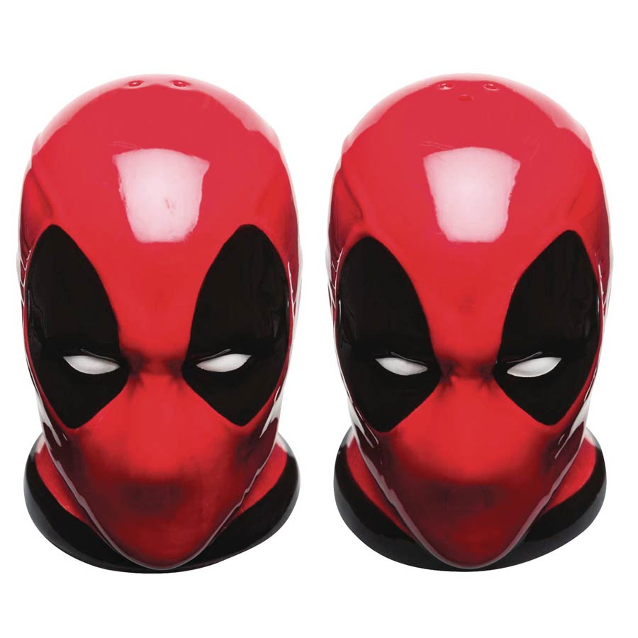 Deadpool Salt And Pepper Shakers