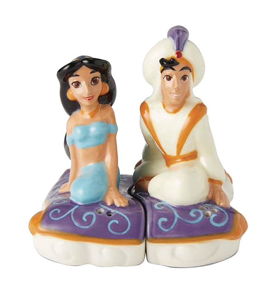 Disney Aladdin & Jasmine Salt And Pepper Shakers