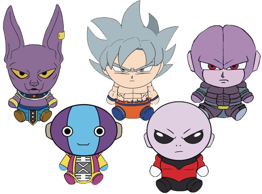 Dragon Ball Super 6-Inch Plush Series 2 Assortment Case