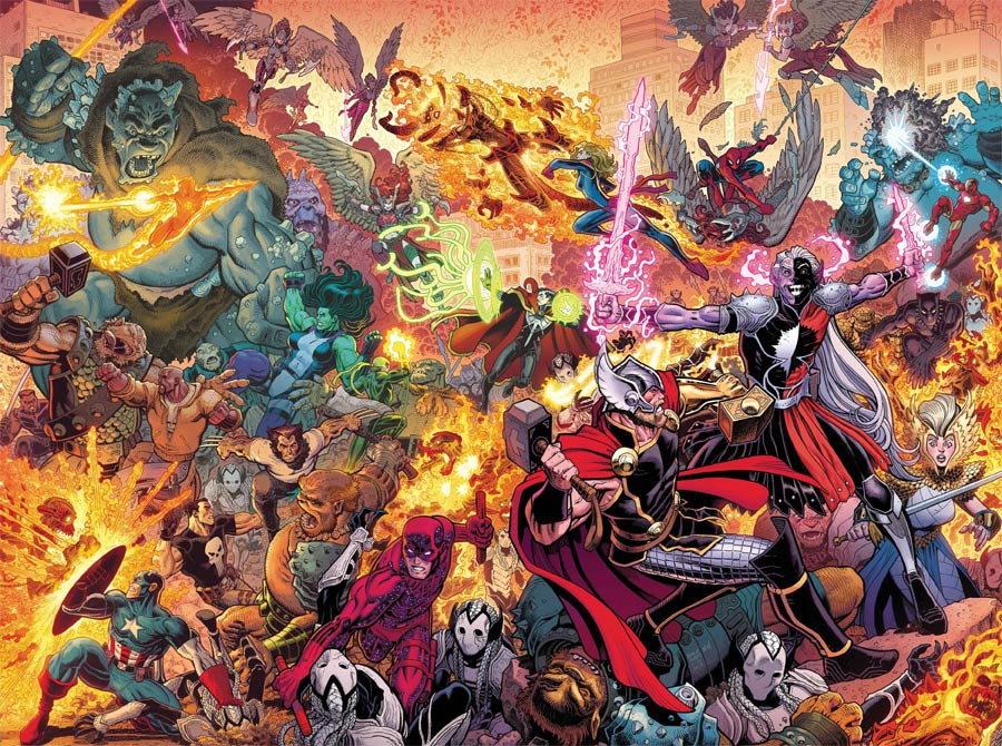 War Of The Realms By Arthur Adams Poster