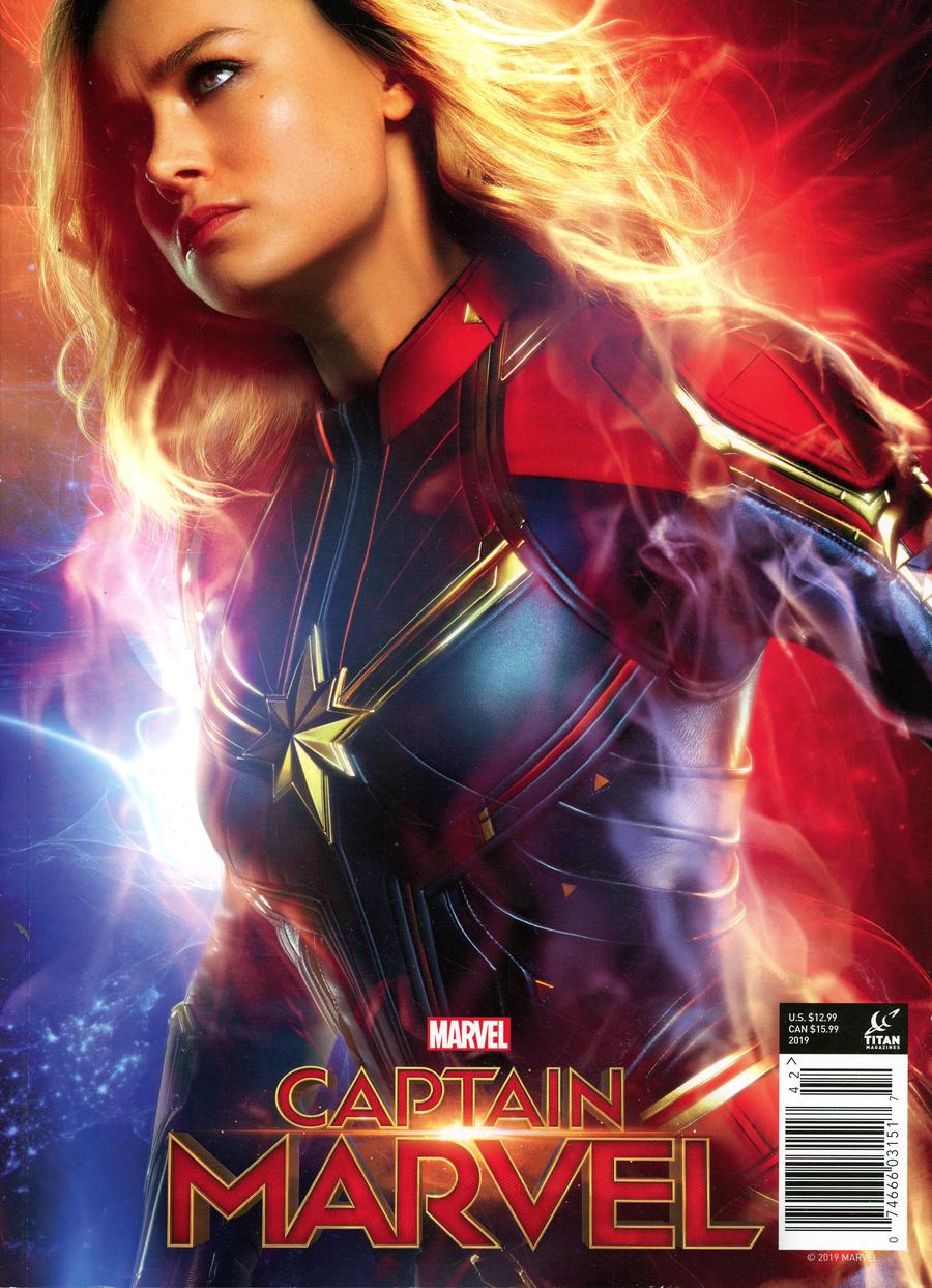 Captain Marvel Official Movie Special Magazine Previews Exclusive Edition