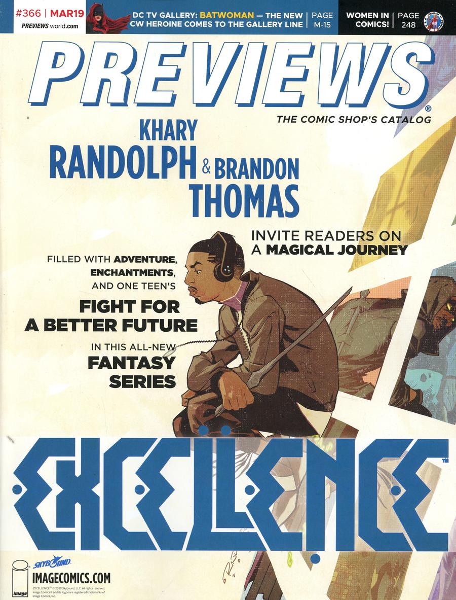 Previews #366 March 2019