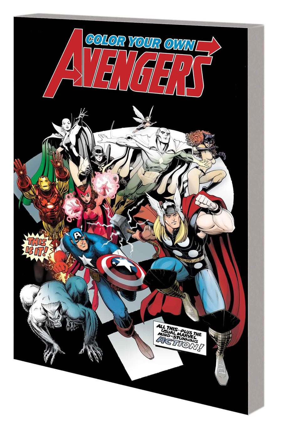 Color Your Own Avengers 2 Earths Mightiest Heroes TP