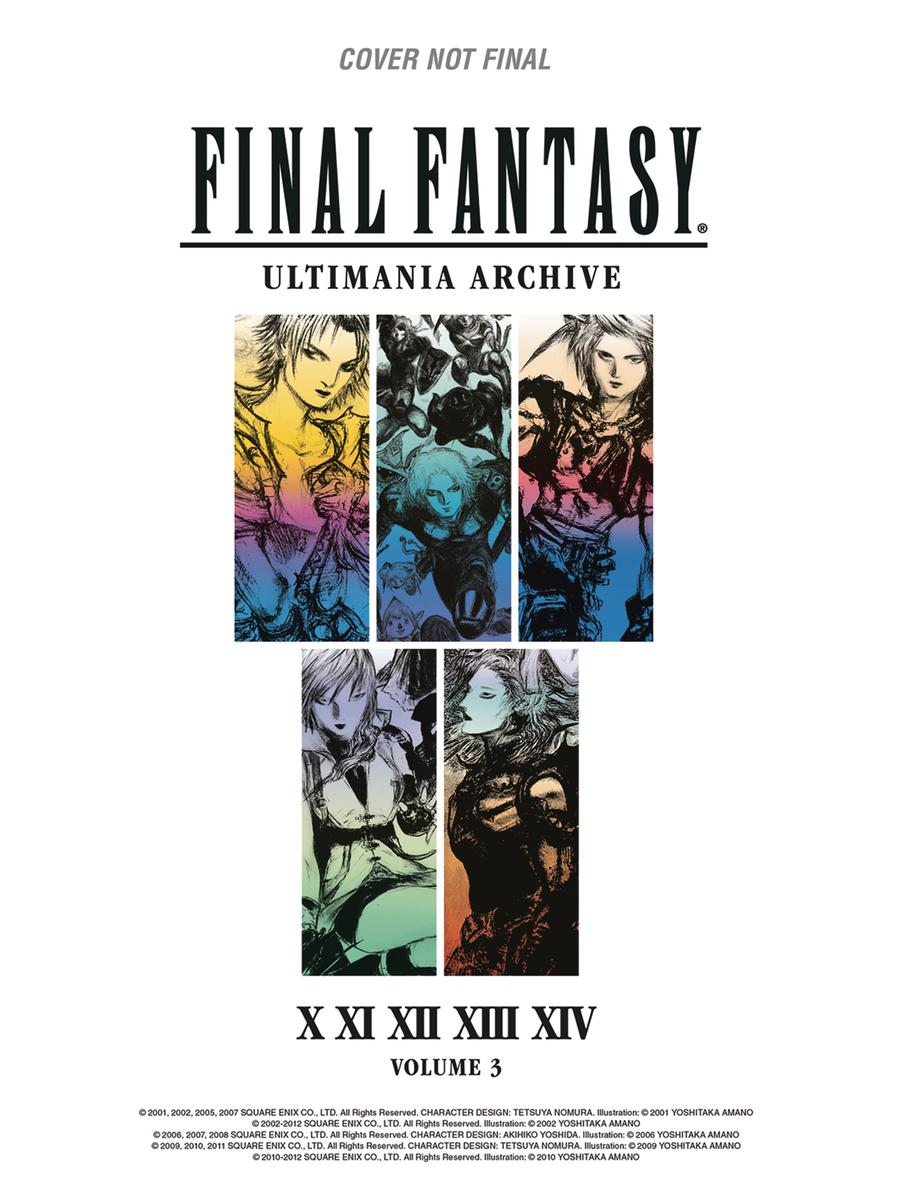 Final Fantasy Ultimania Archive Vol 3 HC