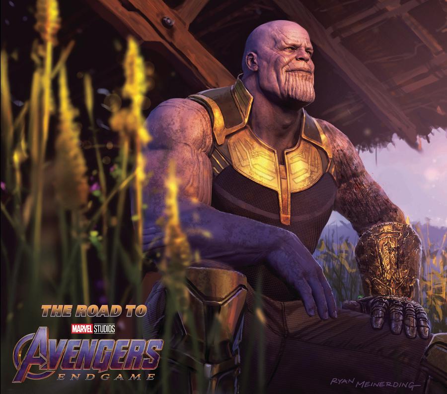 Road To Marvels Avengers Endgame Art Of The Marvel Cinematic Universe Slipcase HC