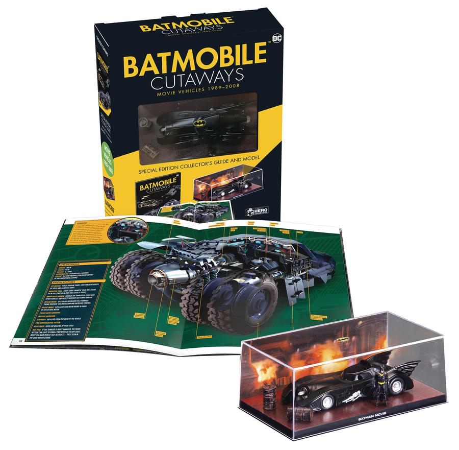 Batmobile Cutaways Movie Vehicles 1989-2012 HC With Collectible