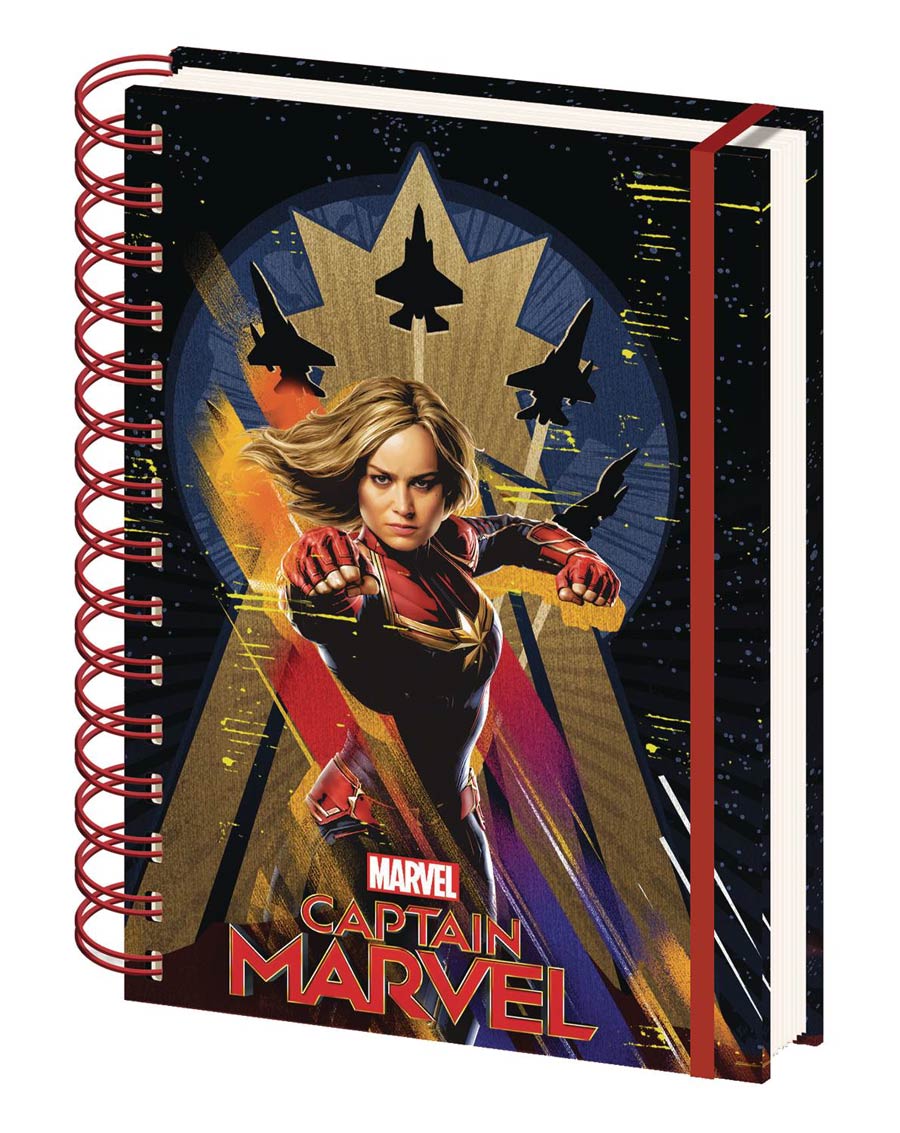 Captain Marvel Spiral Journal