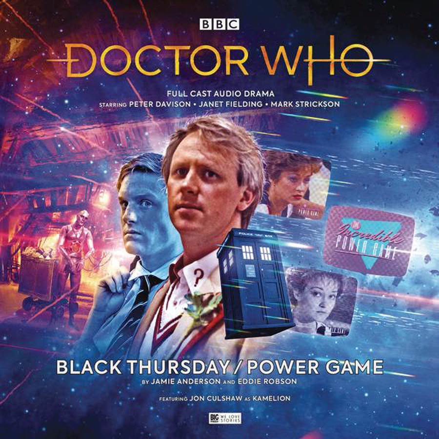 Doctor Who Fifth Doctor Black Thursday Power Game Audio CD