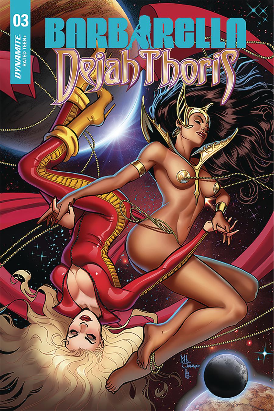 Barbarella Dejah Thoris #3 Cover F Incentive Maria Sanapo Seduction Variant Cover