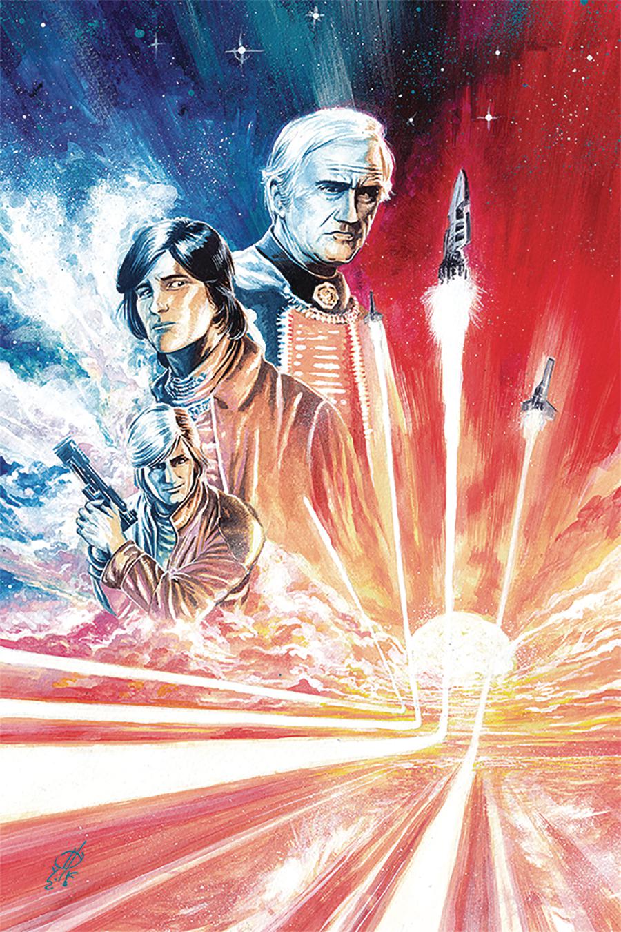 Battlestar Galactica Classic #5 Cover C Incentive Marco Rudy Virgin Cover