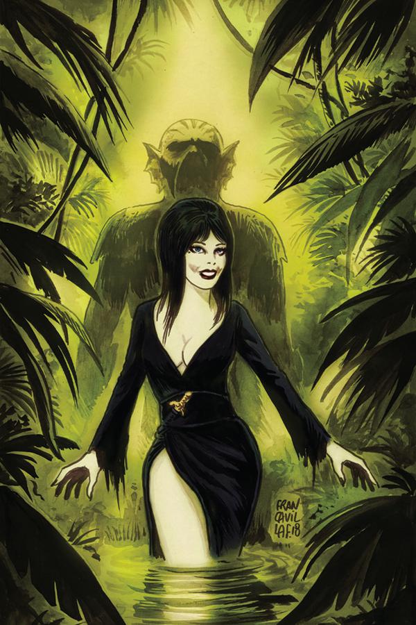 Elvira Shape Of Elvira #3 Cover E Incentive Francesco Francavilla Virgin Cover