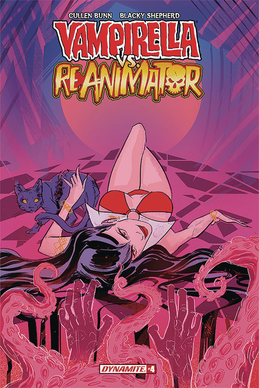 Vampirella vs Reanimator #4 Cover E Incentive Nik Virella Seduction Variant Cover