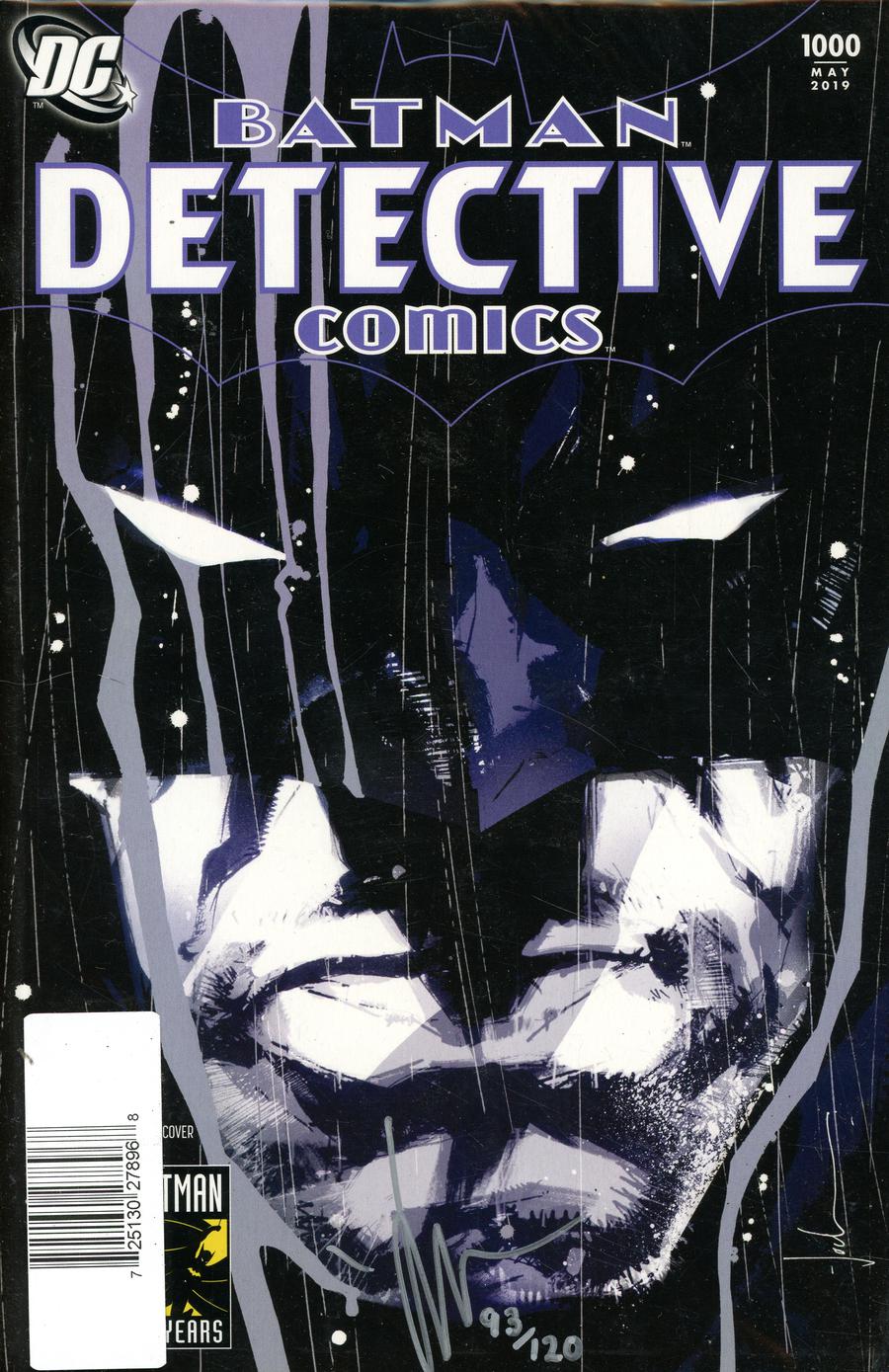 Detective Comics Vol 2 #1000 Cover Z DF Jock 2000s Variant Cover Signed By Jock