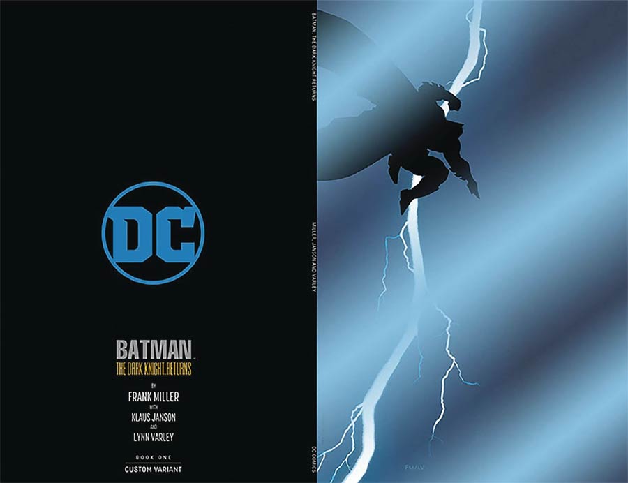 Batman The Dark Knight Returns #1 DF Ultra-Limited Black Foil NYCC Virgin Cover Plus 1 Bonus Book