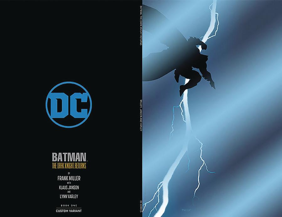 Batman The Dark Knight Returns #1 DF Ultra-Limited Black Foil NYCC Virgin Cover Signed By Frank Miller Plus 2 Bonus Books