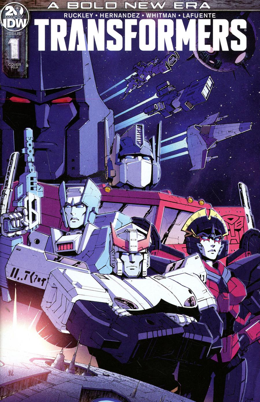 Transformers Vol 4 #1 Cover C Incentive Casey W Coller Variant Cover