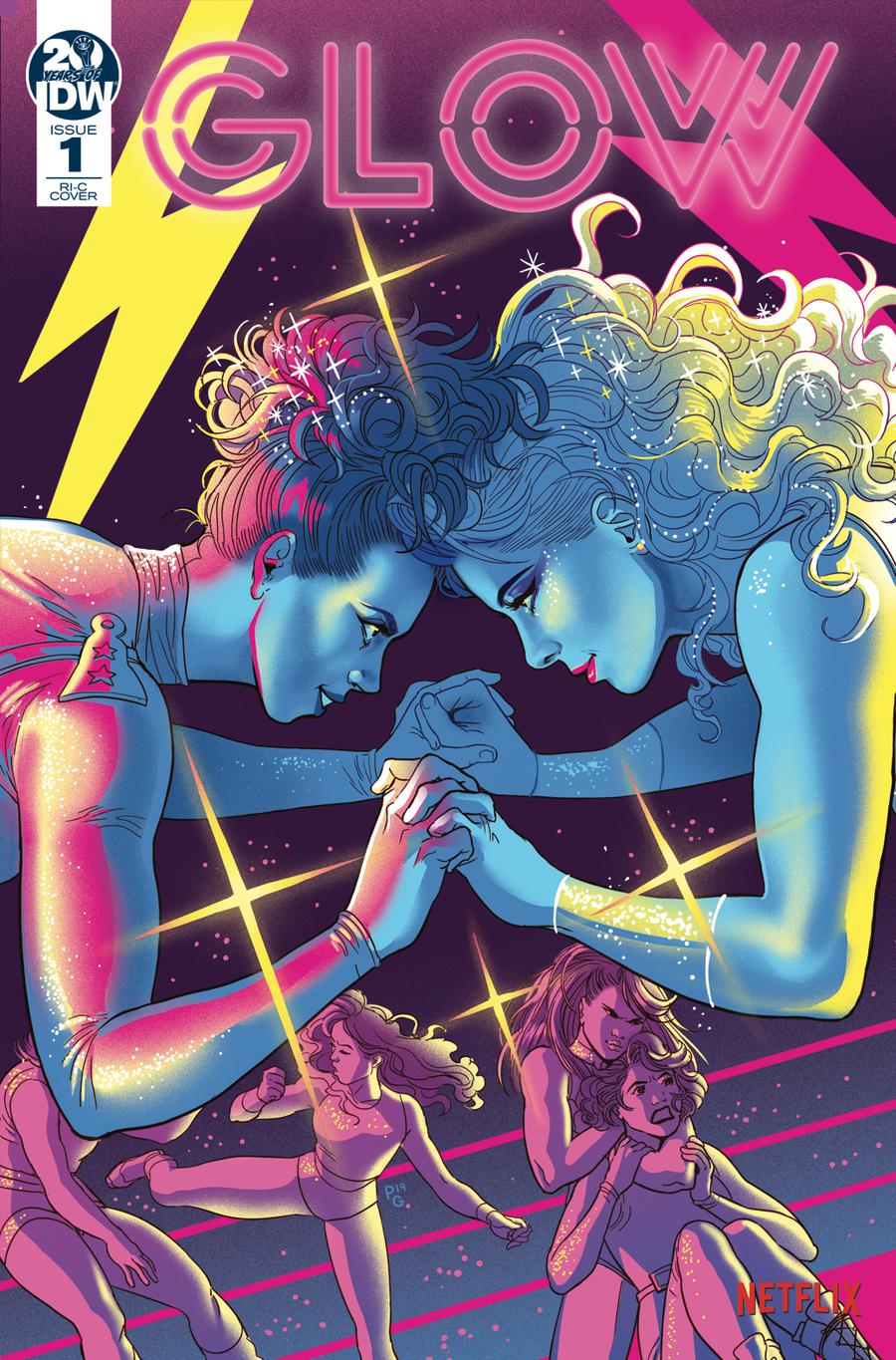 GLOW #1 Cover D Incentive Paulina Ganucheau Variant Cover