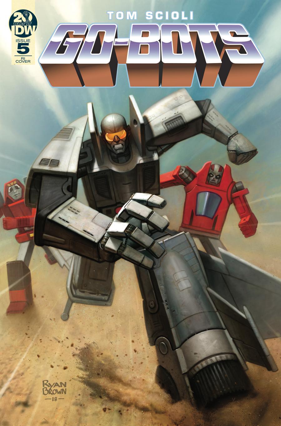 Go-Bots #5 Cover C Incentive Ryan Brown Variant Cover