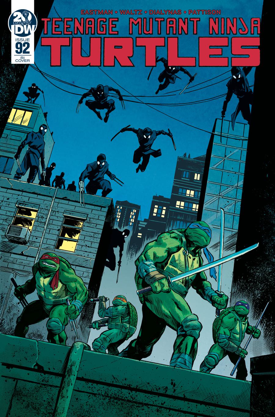 Teenage Mutant Ninja Turtles Vol 5 #92 Cover C Incentive Michael Walsh Variant Cover