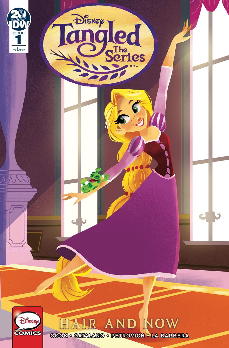 Tangled The Series Hair And Now #1 Cover B Incentive Gabby Zapata Variant Cover