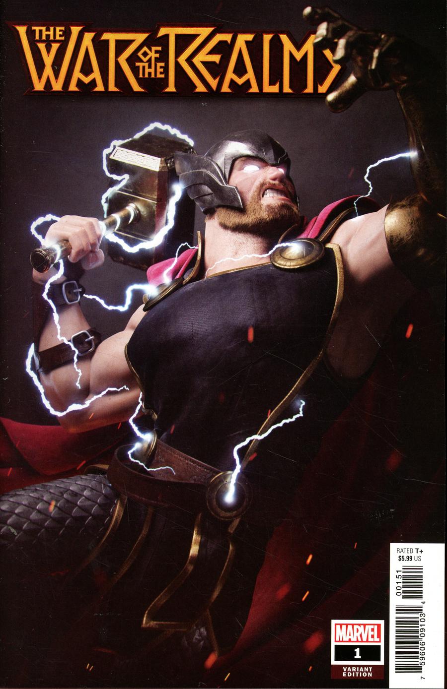 War Of The Realms #1 Cover T Incentive Victor Hugo Variant Cover