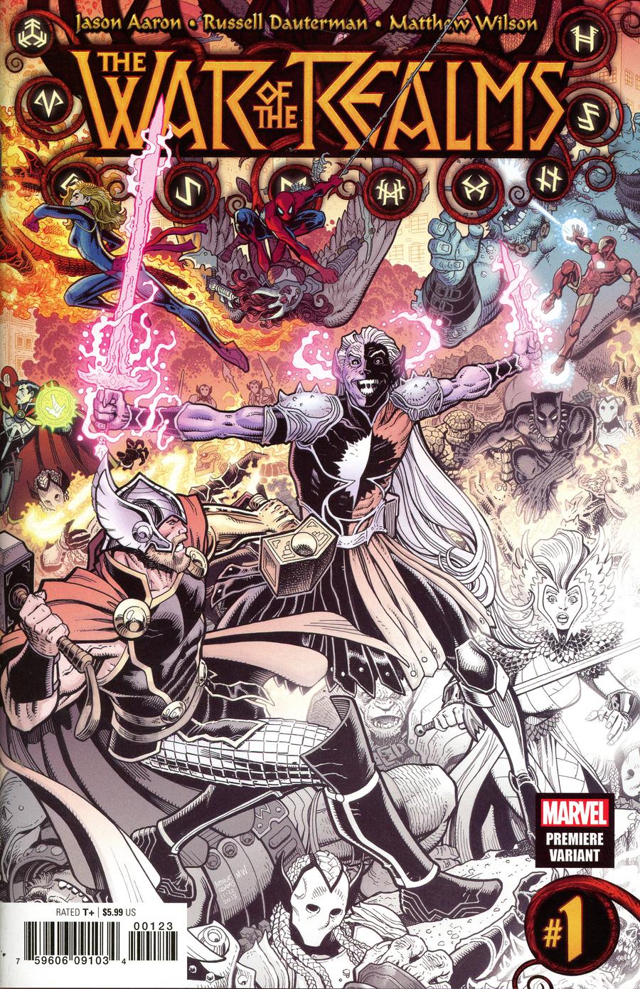 War Of The Realms #1 Cover Z Incentive Arthur Adams Premiere Variant Cover