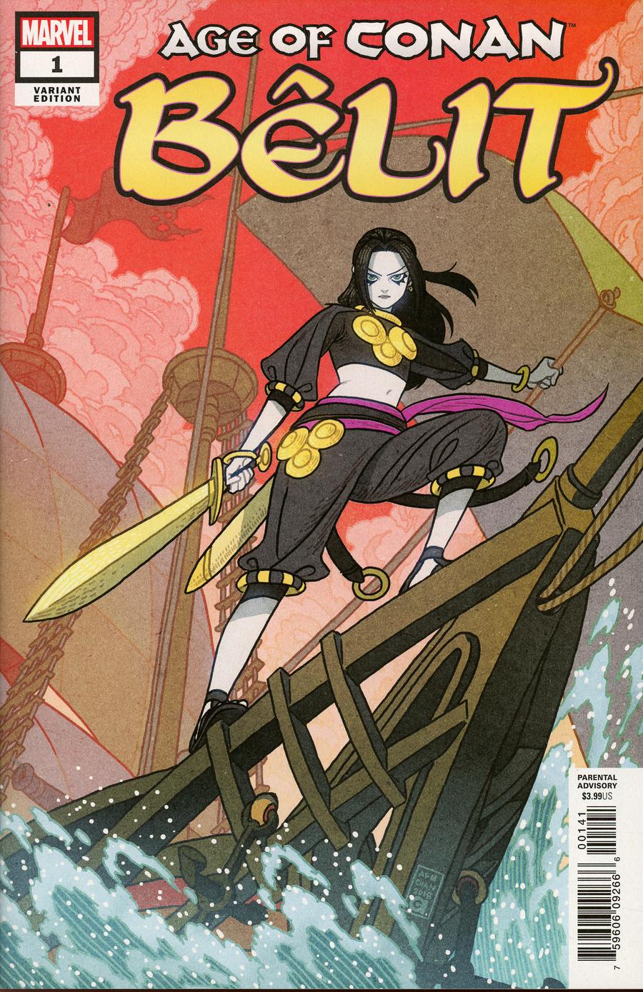 Age Of Conan Belit Queen Of The Black Coast #1 Cover C Incentive Afu Chan Variant Cover