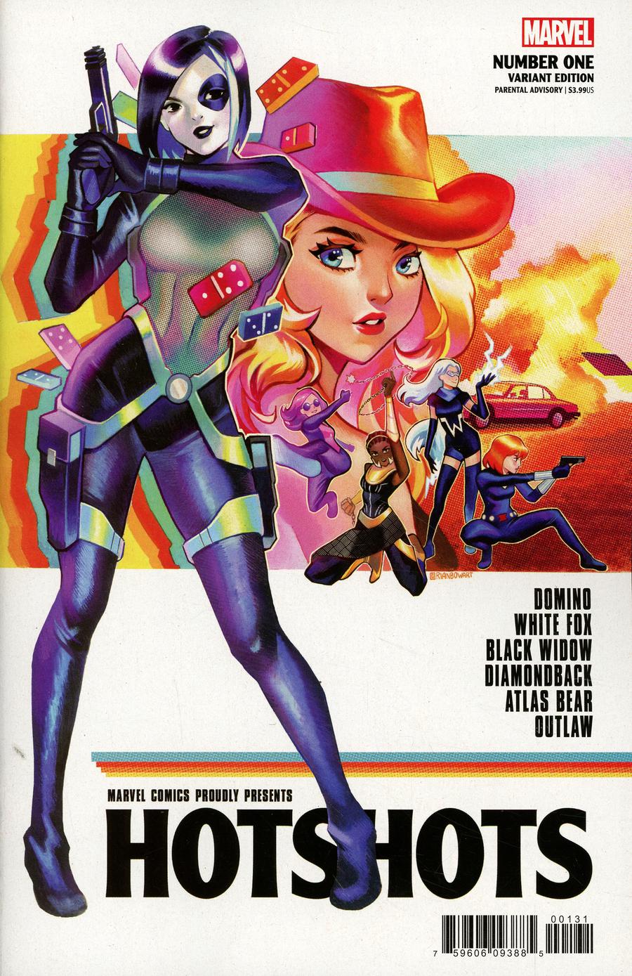Domino Hotshots #1 Cover C Incentive Rian Gonzales Variant Cover