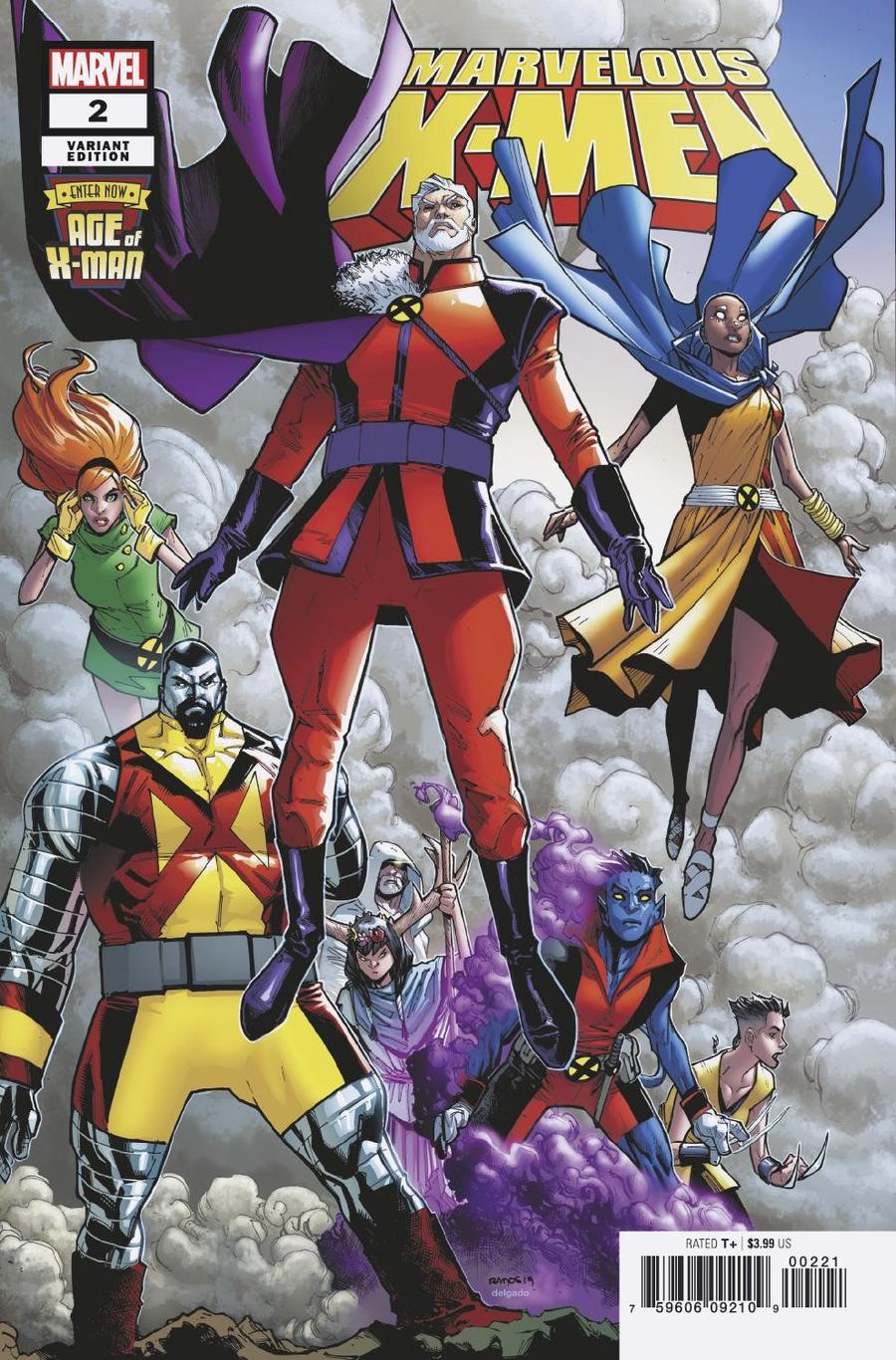 Age Of X-Man Marvelous X-Men #2 Cover B Incentive Humberto Ramos Variant Cover