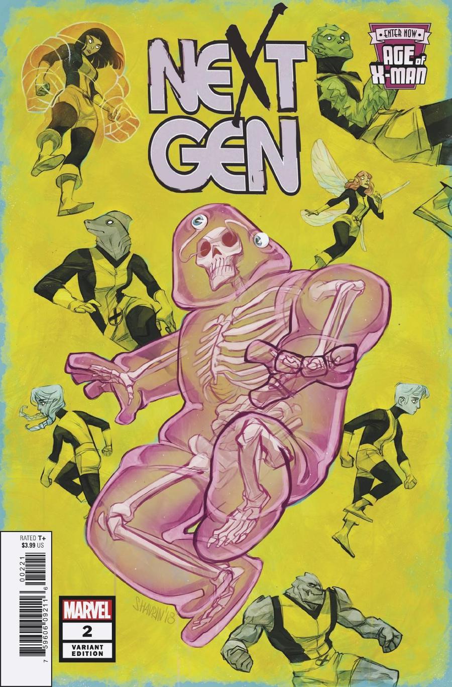 Age Of X-Man Nextgen #2 Cover B Incentive Ivan Shavrin Variant Cover