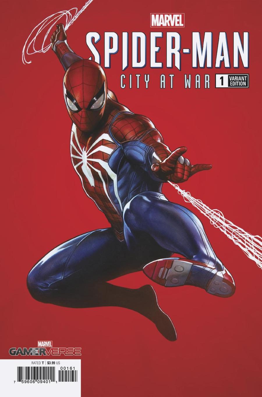 Marvels Spider-Man City At War #1 Cover F Incentive Adi Granov Variant Cover
